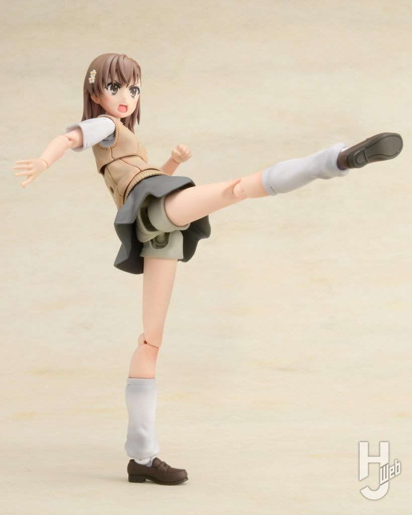 御坂美琴のプラモデルの全体画像その3