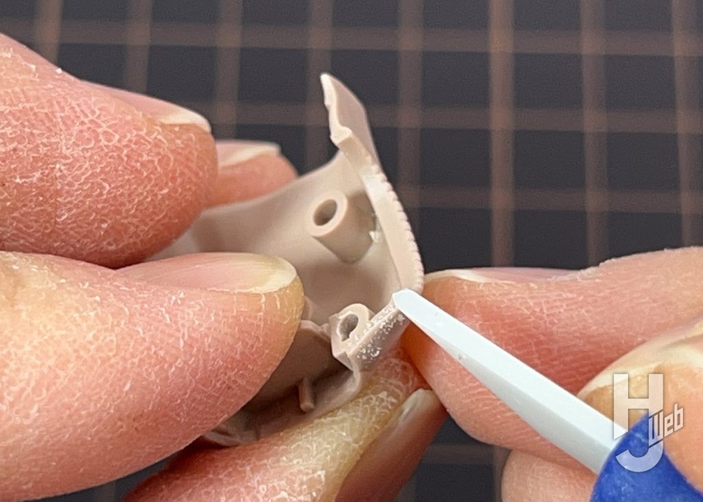 御坂美琴のプラモデルの製作の画像その11