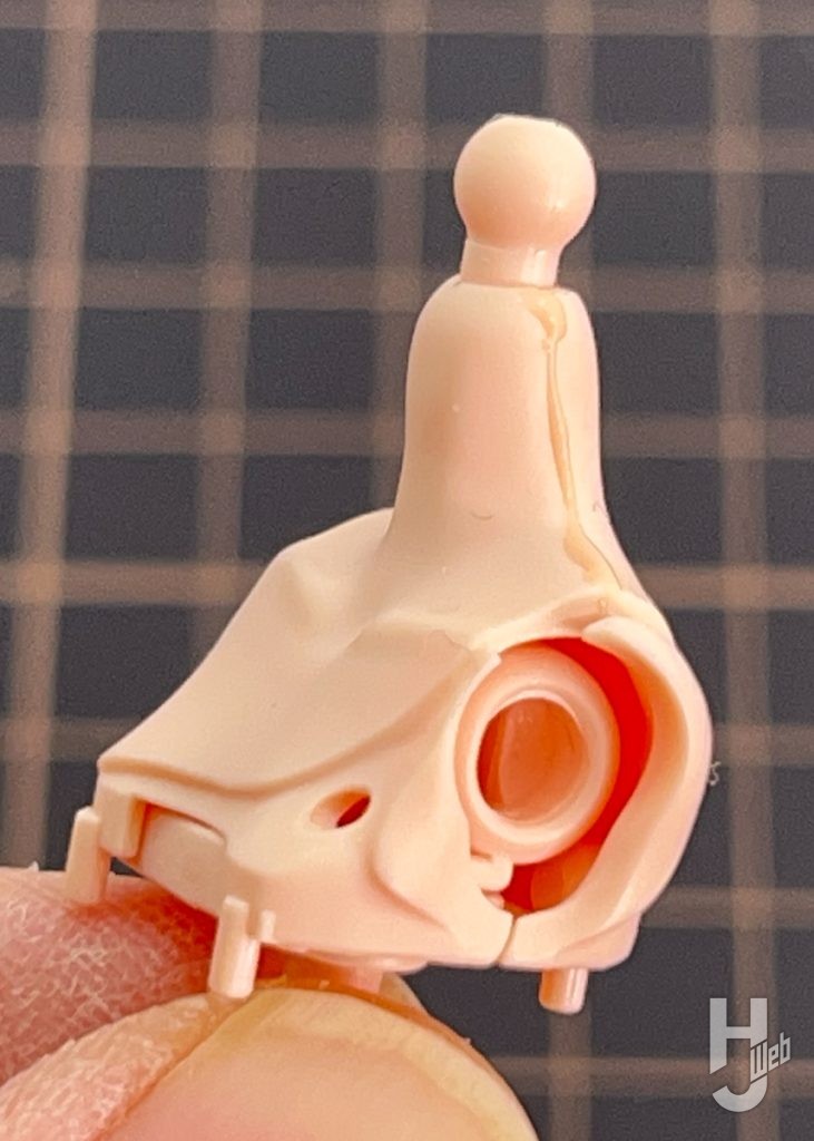 御坂美琴のプラモデルの製作の画像その13