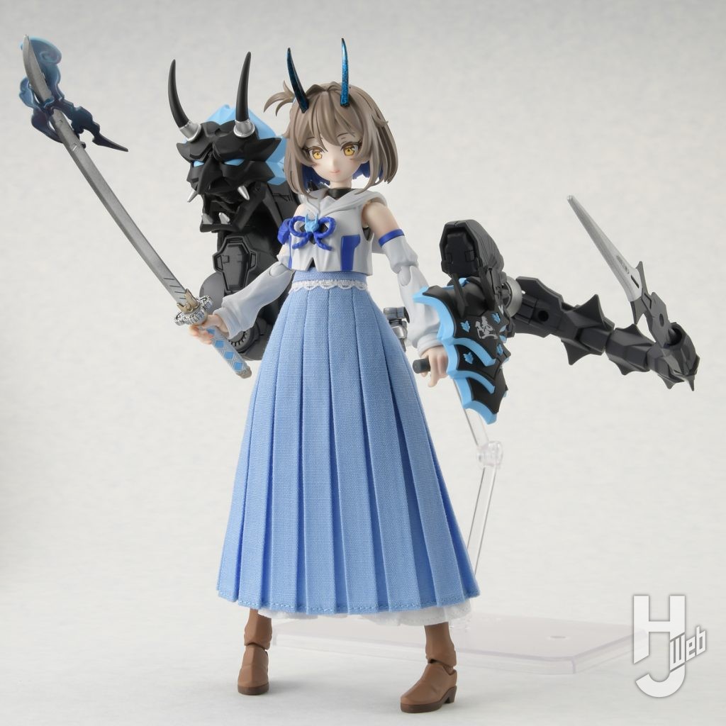 ソウレイのプラモデルの全体画像その1