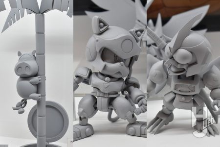 「サイレントメビウス」「映像研」「キャッ党忍伝」「ヤッターマン」などのプラキットが発表! ベルファインの新製品が続々登場!【第63回 静岡ホビーショー】