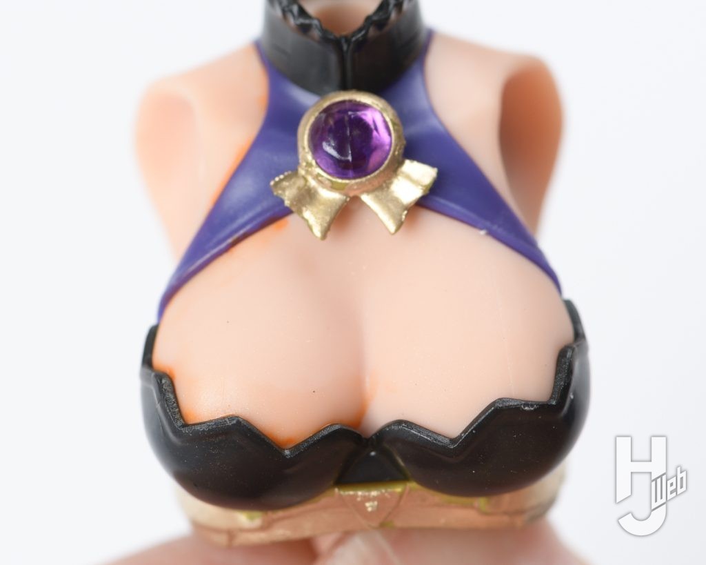 闇妖精騎士グリムリンデのプラモデルの塗りの様子の画像その3
