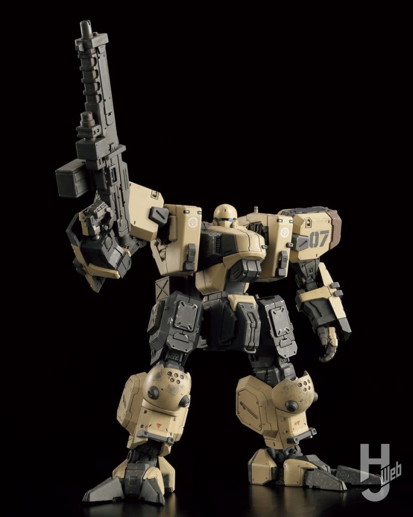 ゼニスVのプラモデルの全体画像その1