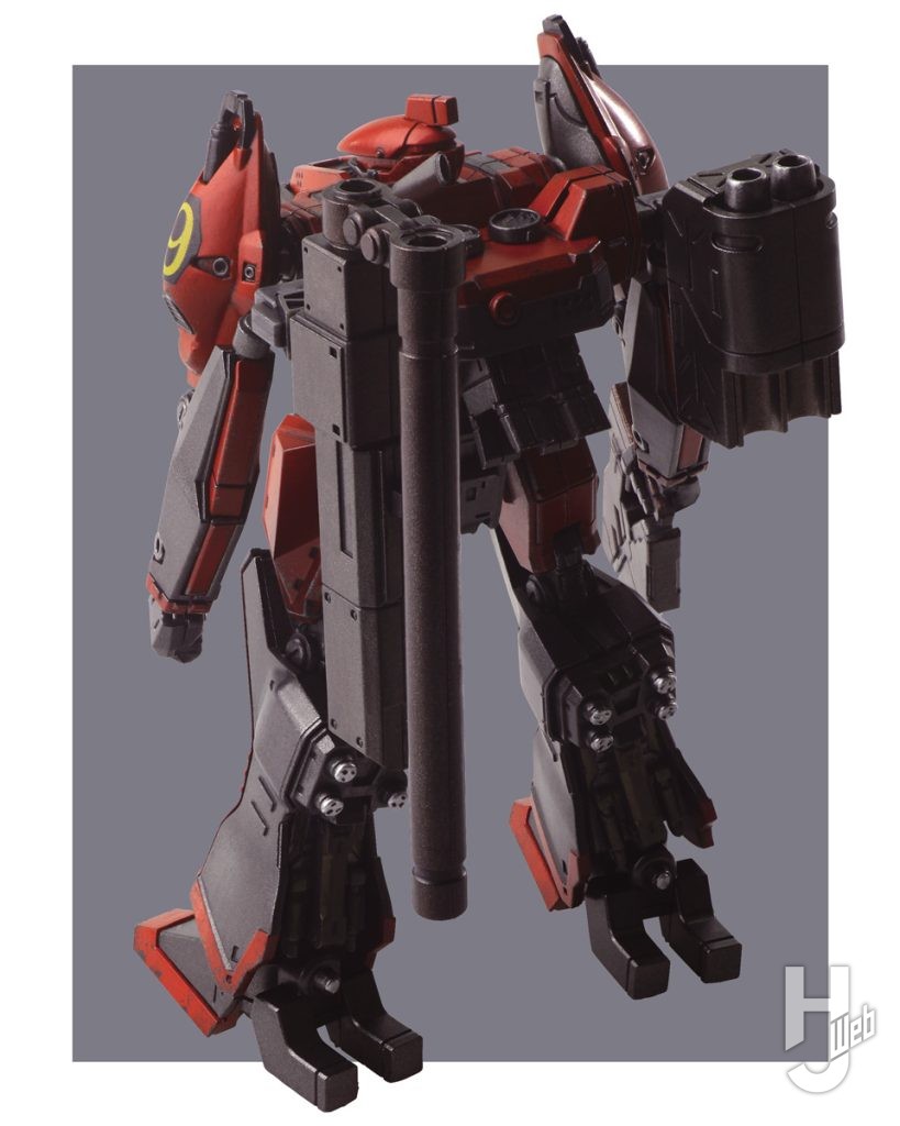 ナインボールのプラモデルの全体画像