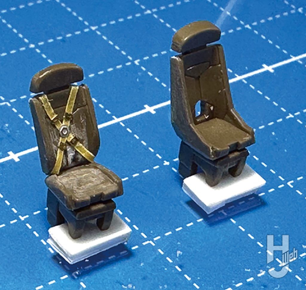 ハルコンネン オーニソプター座席製作過程