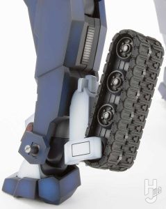 グランデスケール 轟雷 ディテールアップ後 アップ 脚