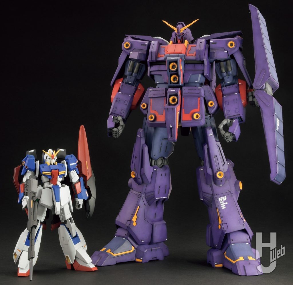 サイコ・ガンダムMk-IIとゼータガンダム比較