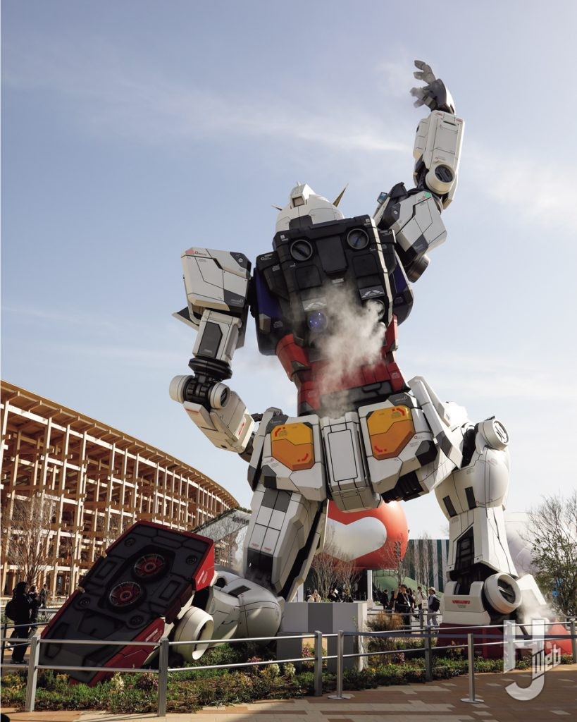 ガンダムパビリオン実物大ガンダム像の全体画像その2