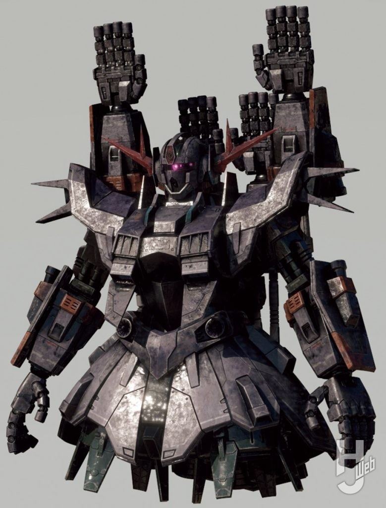 MSN－X17　ジオング タイプMA　正面