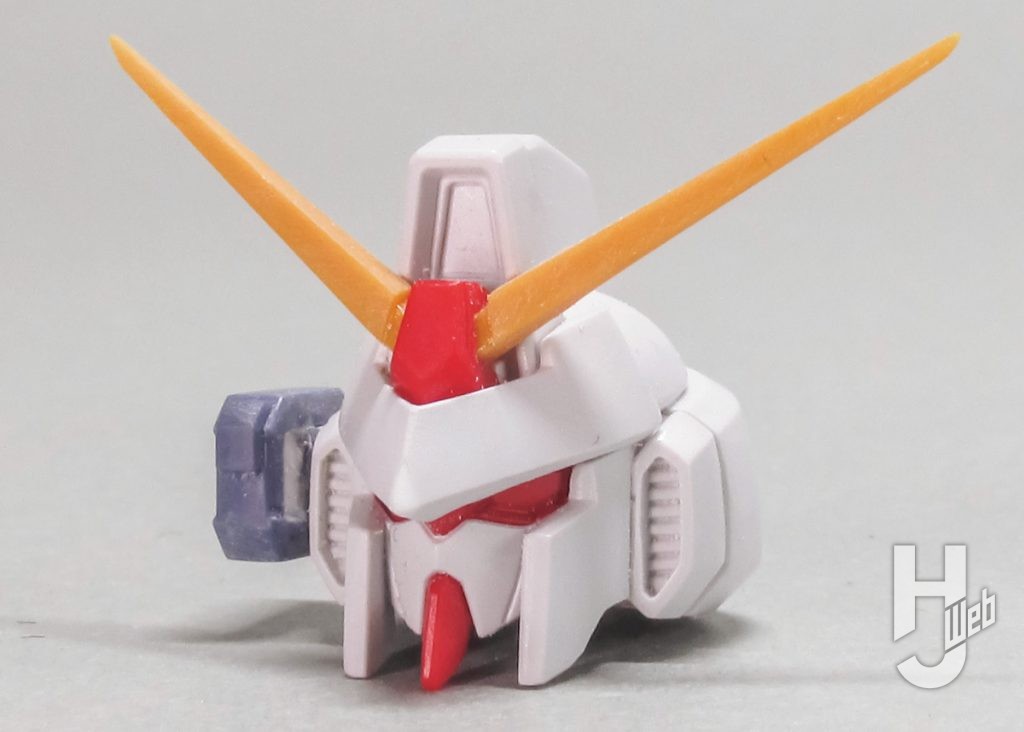 JUNIII製作「Dガンダムファースト」製作途中頭部