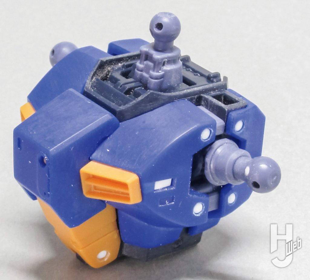 JUNIII製作胸部「Dガンダムファースト」製作途中