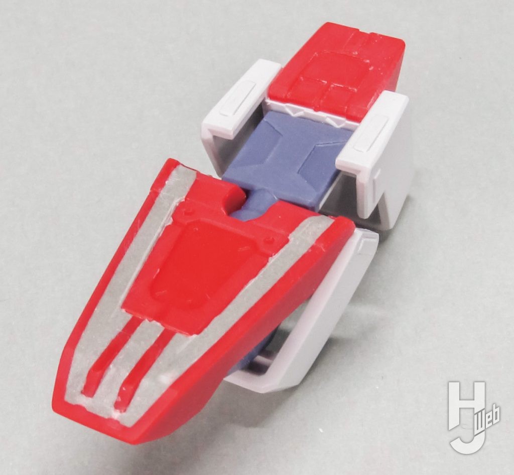 JUNIII製作「Dガンダムファースト」製作途中靴部