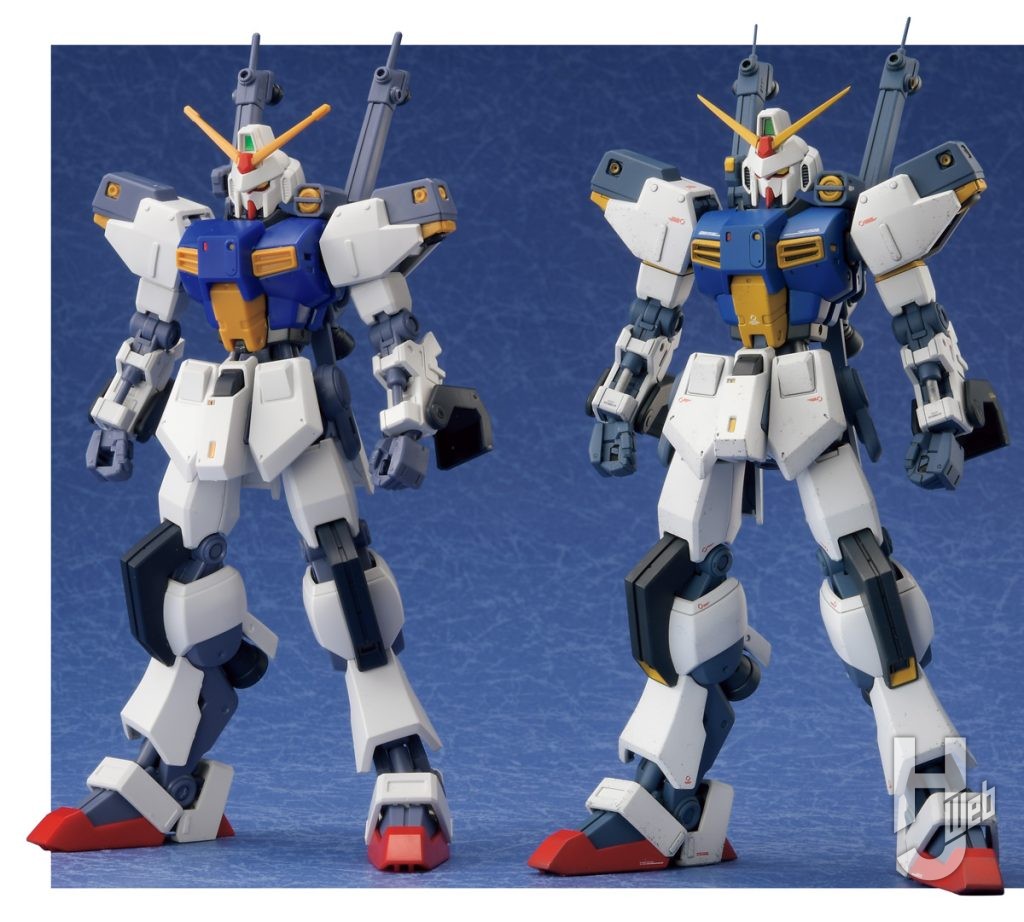 JUNIII製作「Dガンダムファースト」素組み比較