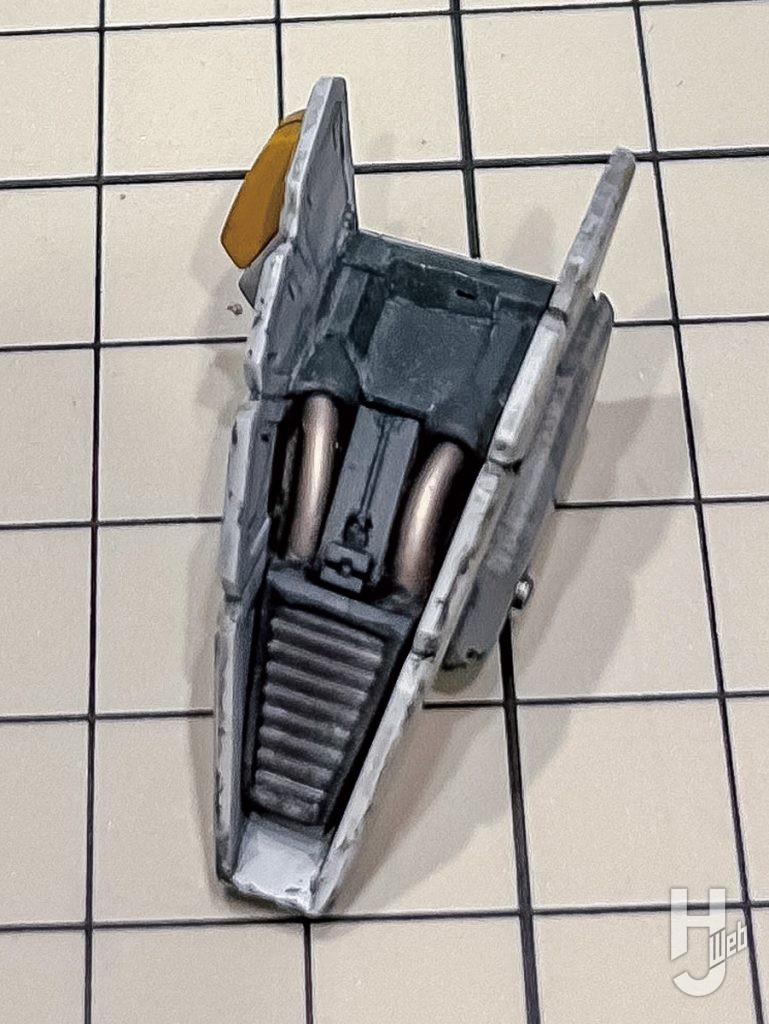 ガンダムサンドロック 肩アーマー 裏側