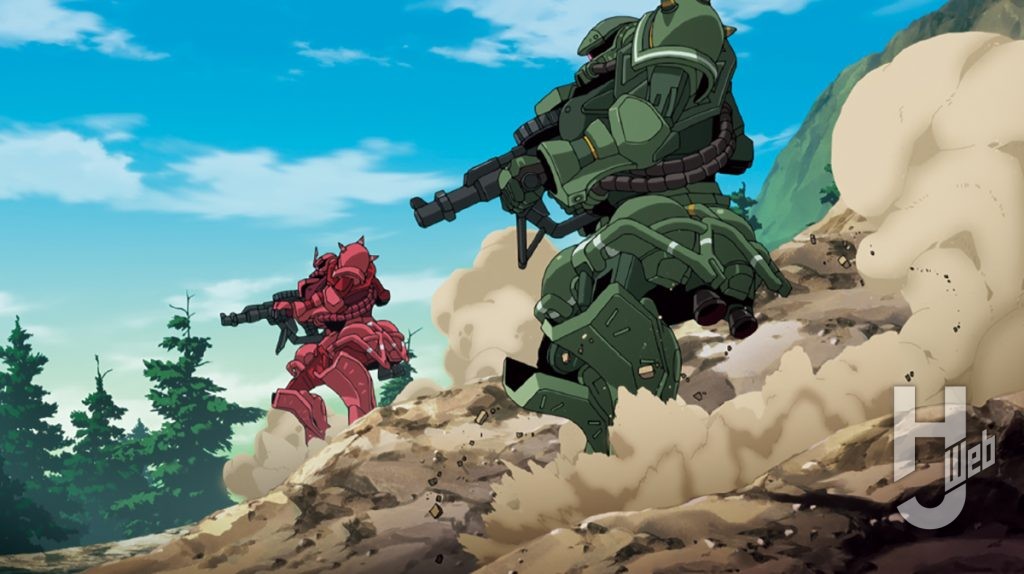 HJ25年7月号『機動戦士Gundam GQuuuuuuX（ジークアクス）』場面カット2話3