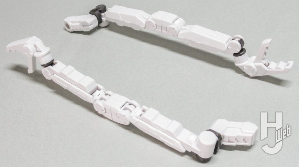 JUNIII製作「RX-78F00/E ガンダム EX-001 グラスフェザー装備」製作途中マニピュレーター
