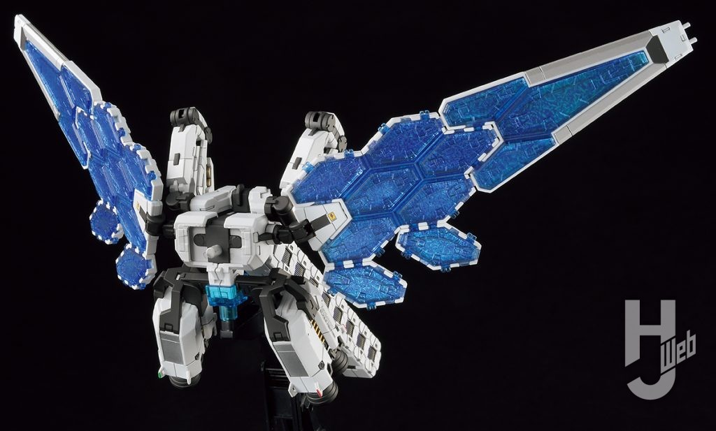 TONKA製作「ガンダム EX-001 グラスフェザー装備（宇宙機器イメージカラー）」グラスフェザーのみ