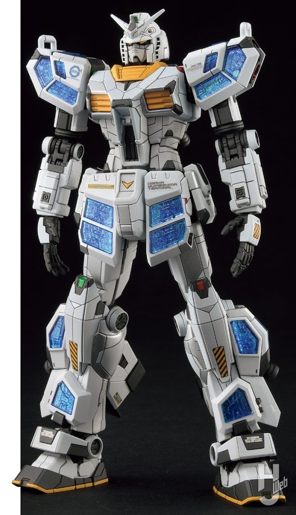 TONKA製作「ガンダム EX-001 グラスフェザー装備（宇宙機器イメージカラー）」武装類脱