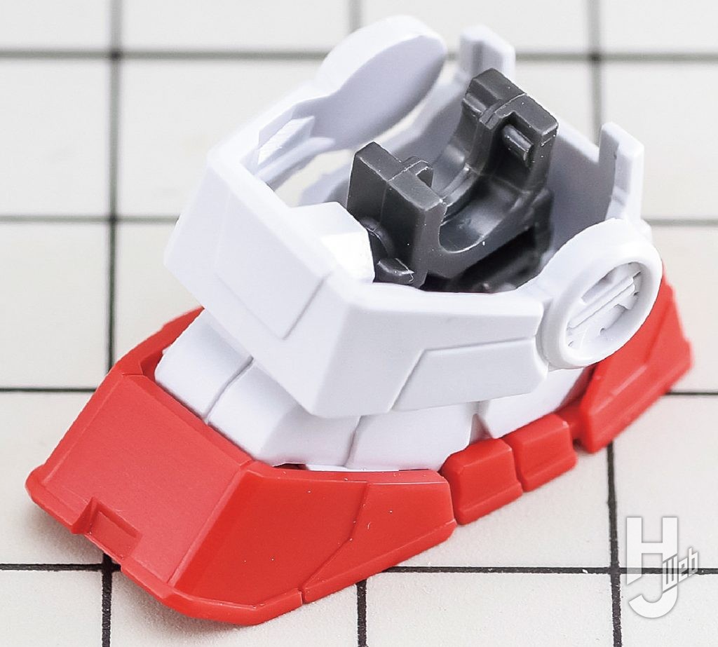 哀川和彦製作「RX-78F00/E ガンダムグラスフェザー装備」ヒケ処理4