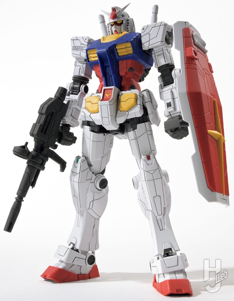 哀川和彦製作「RX-78F00/E ガンダムグラスフェザー装備」本体