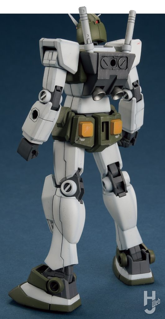 長徳佳崇製作「バストライナー」合わせHGUC ガンダム背面