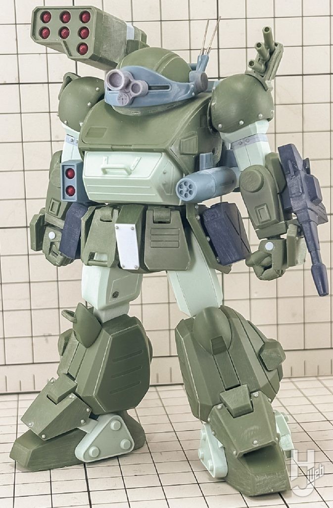 不破優製作「HG スコープドッグターボカスタム」塗装前