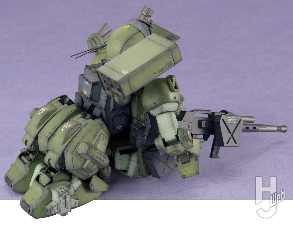 不破優製作「HG スコープドッグターボカスタム」降着姿勢