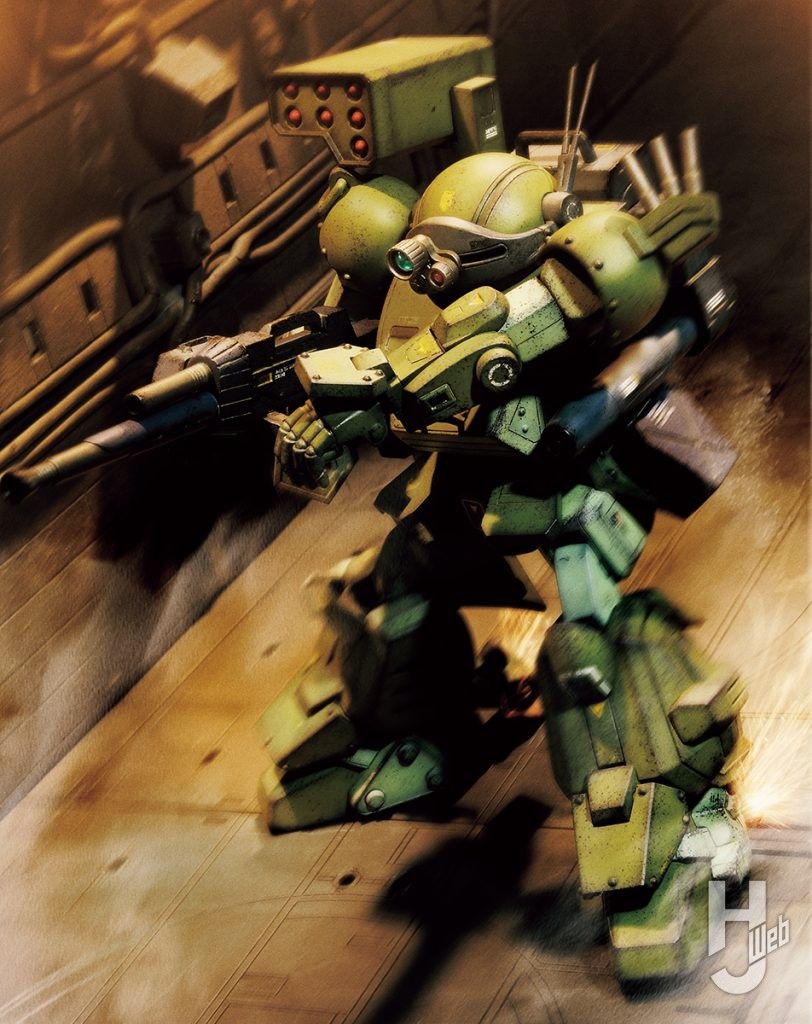 不破優製作「HG スコープドッグターボカスタム」特撮