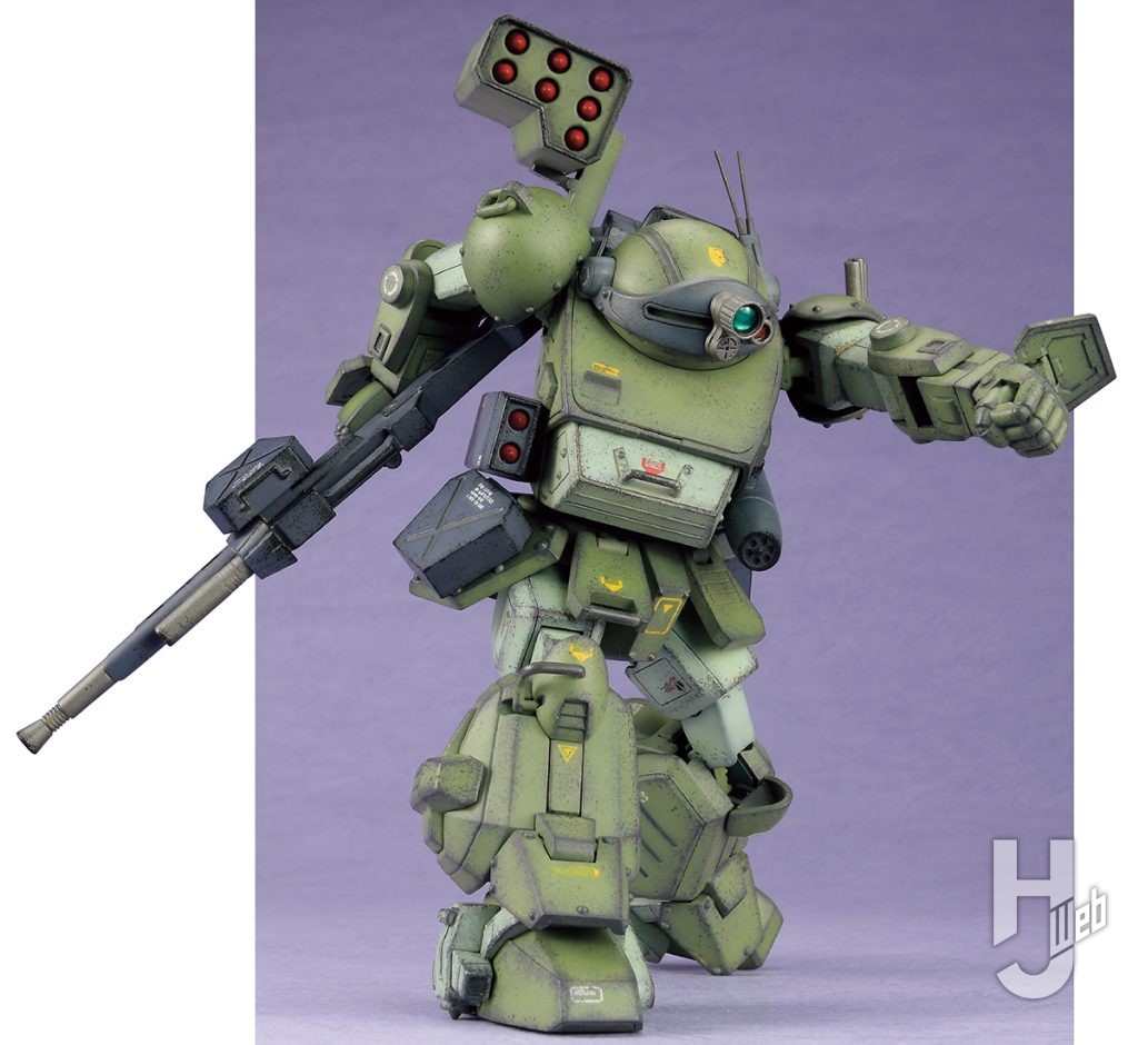 不破優製作「HG スコープドッグターボカスタム」ポージング例