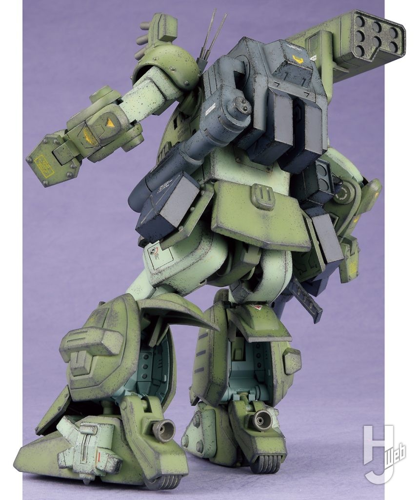 不破優製作「HG スコープドッグターボカスタム」ジェットローラーダッシュ・ユニット展開背面