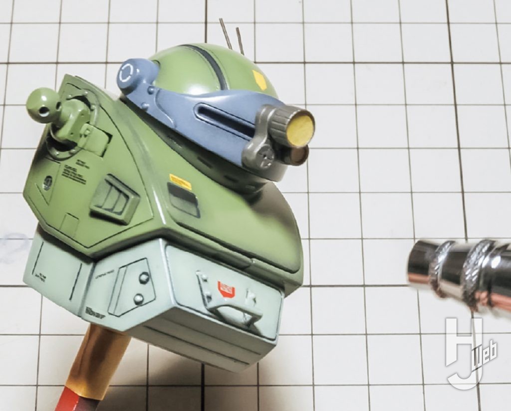 不破優製作「HG スコープドッグターボカスタム」仕上げ汚し塗装1