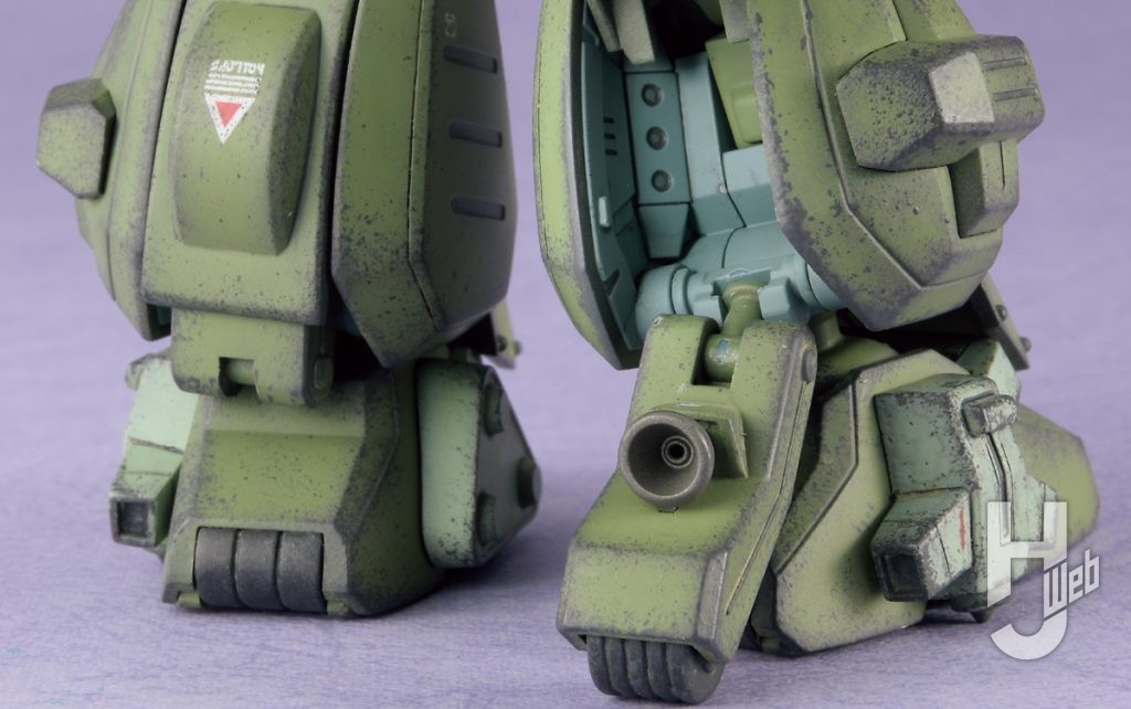 不破優製作「HG スコープドッグターボカスタム」ジェットローラーダッシュ・ユニットアップ