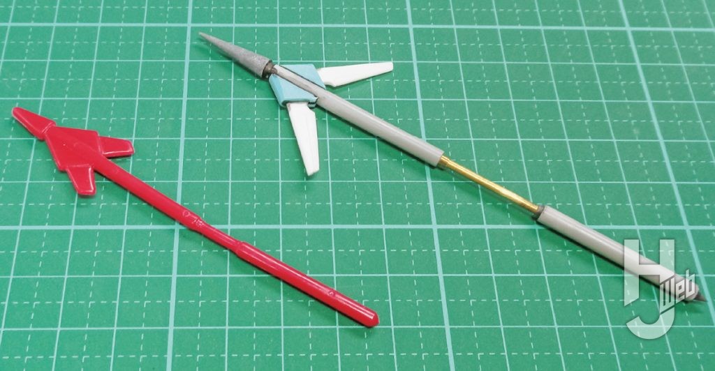田仲正樹製作「ヘルコプター」槍製作途中
