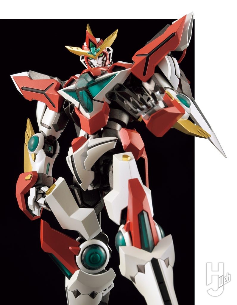 tauyo製作「MODEROID ブレイバーン」ω口表情パーツ使用