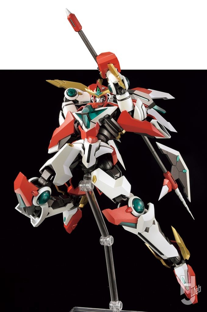 tauyo製作「MODEROID ブレイバーン」叫びフェイスパーツ使用