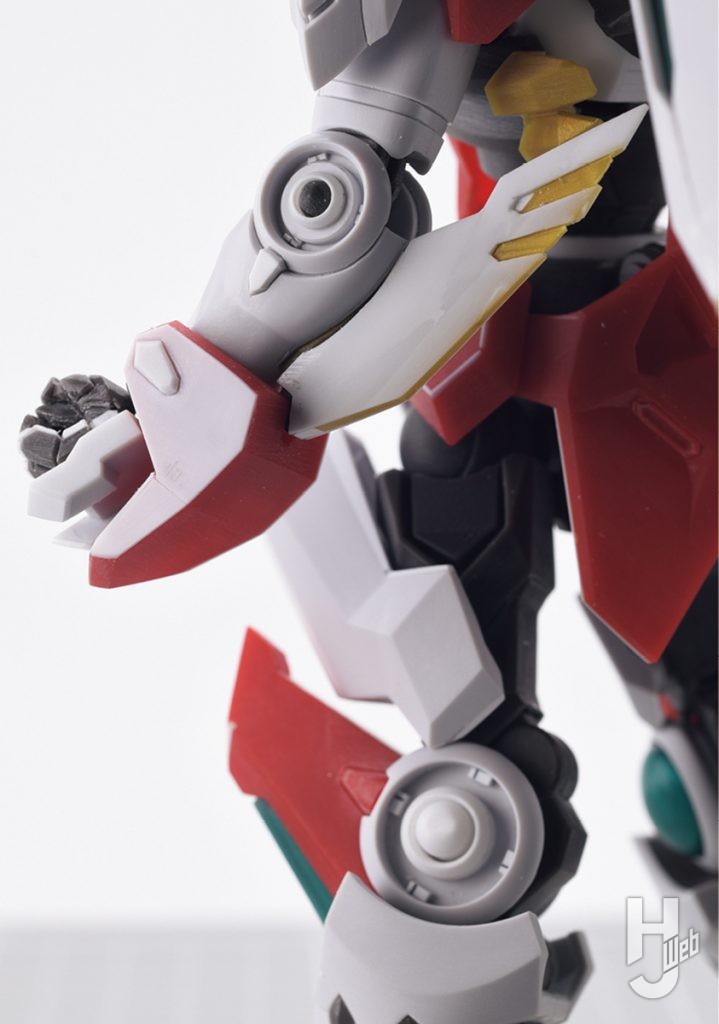 tauyo製作「MODEROID ブレイバーン」腕部製作途中
