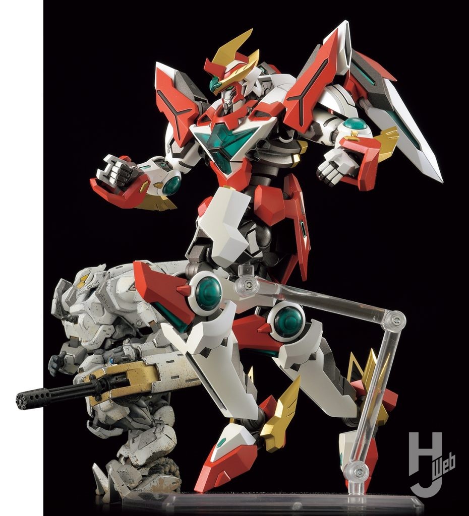 tauyo製作「MODEROID ブレイバーン」とイクシード・ライノス
