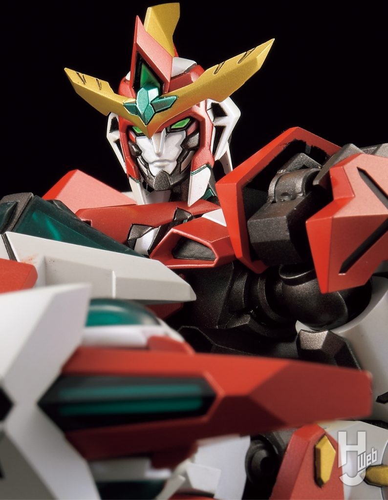 tauyo製作「MODEROID ブレイバーン」ブレイサンダー形態頭部出し