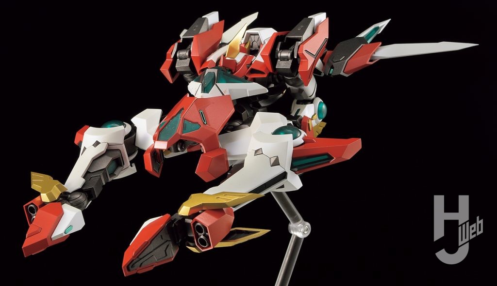 tauyo製作「MODEROID ブレイバーン」ブレイサンダー形態後方