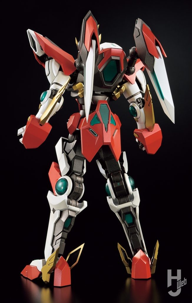 tauyo製作「MODEROID ブレイバーン」背面