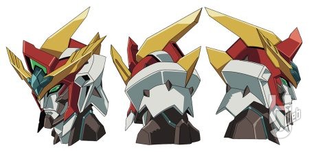  ブレイバーン頭部設定画