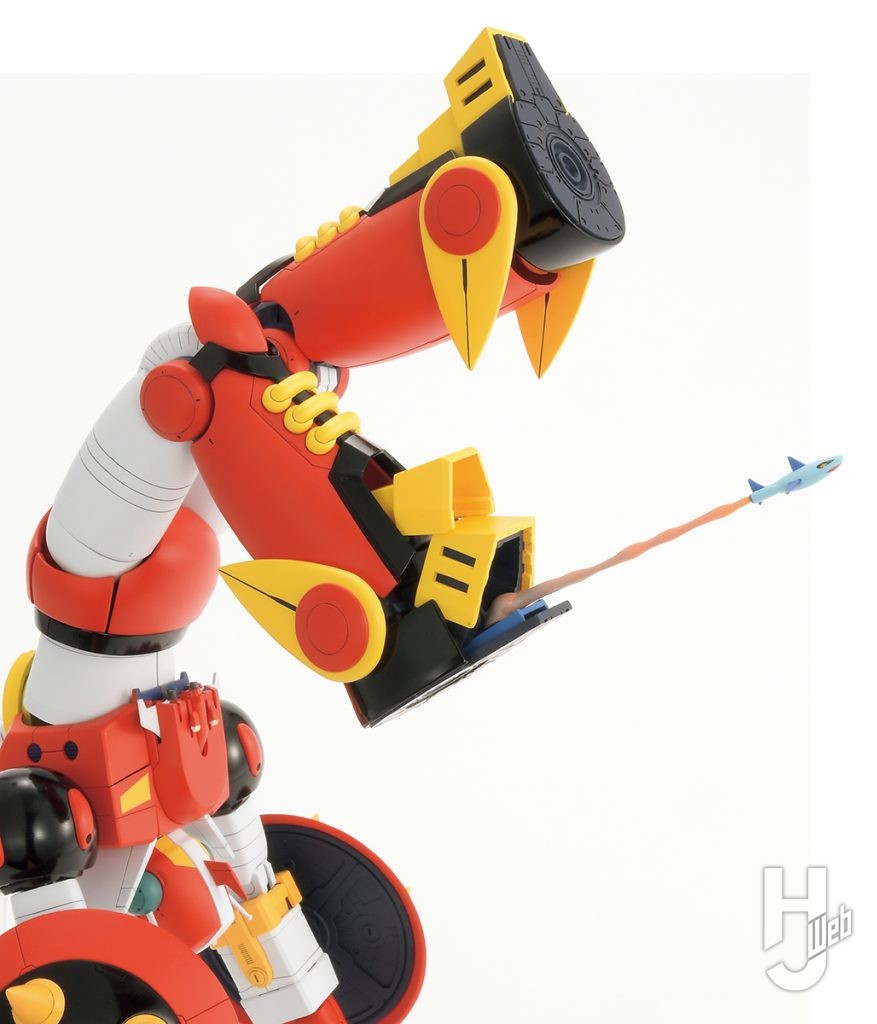 イタミテック製作「メカンダーロボ」空中大型魚雷ジョーズ