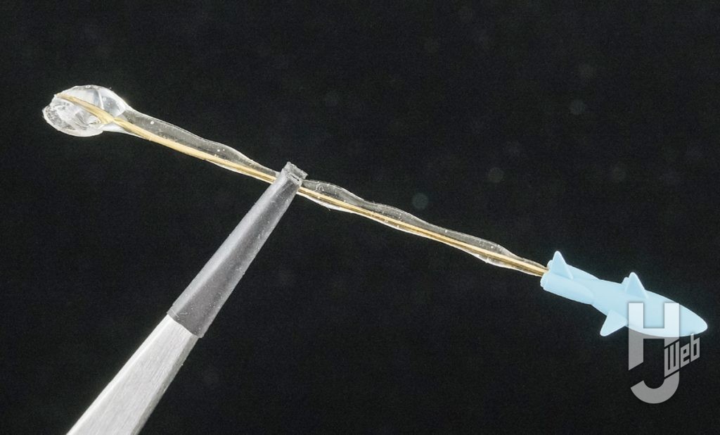 イタミテック製作「メカンダーロボ」空中大型魚雷ジョーズ自作エフェクト製作途中
