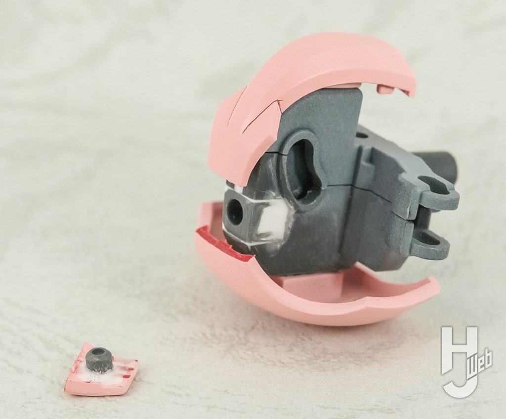 イタミテック製作「メカンダーロボ」股関節底面製作途中