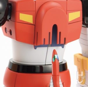 イタミテック製作「メカンダーロボ」背部アップ