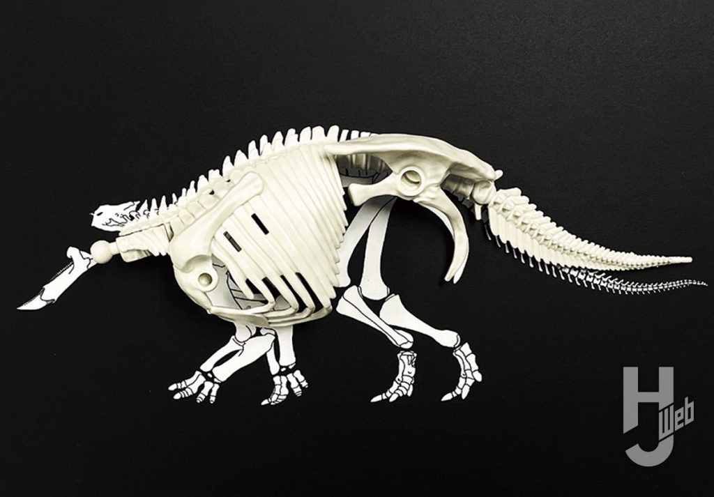 ウラベヒロト（アーミック） 製作「トリケラトプス」製作途中4