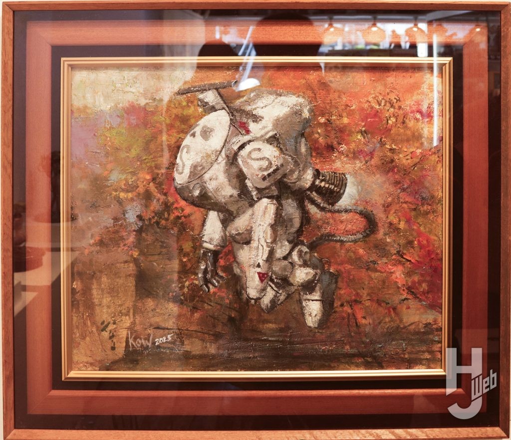 昭和レトロ K-Yoshi 油彩画 風景画 雪山図 秋冬 アート 絵画