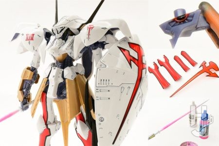 スミ入れとマーキングを施しながら組み立て!着実に、楽しみながら「シュペルター・K.O.G. =ボォス 2992= with ベイル」を製作!(後編)【ファイブスター物語】