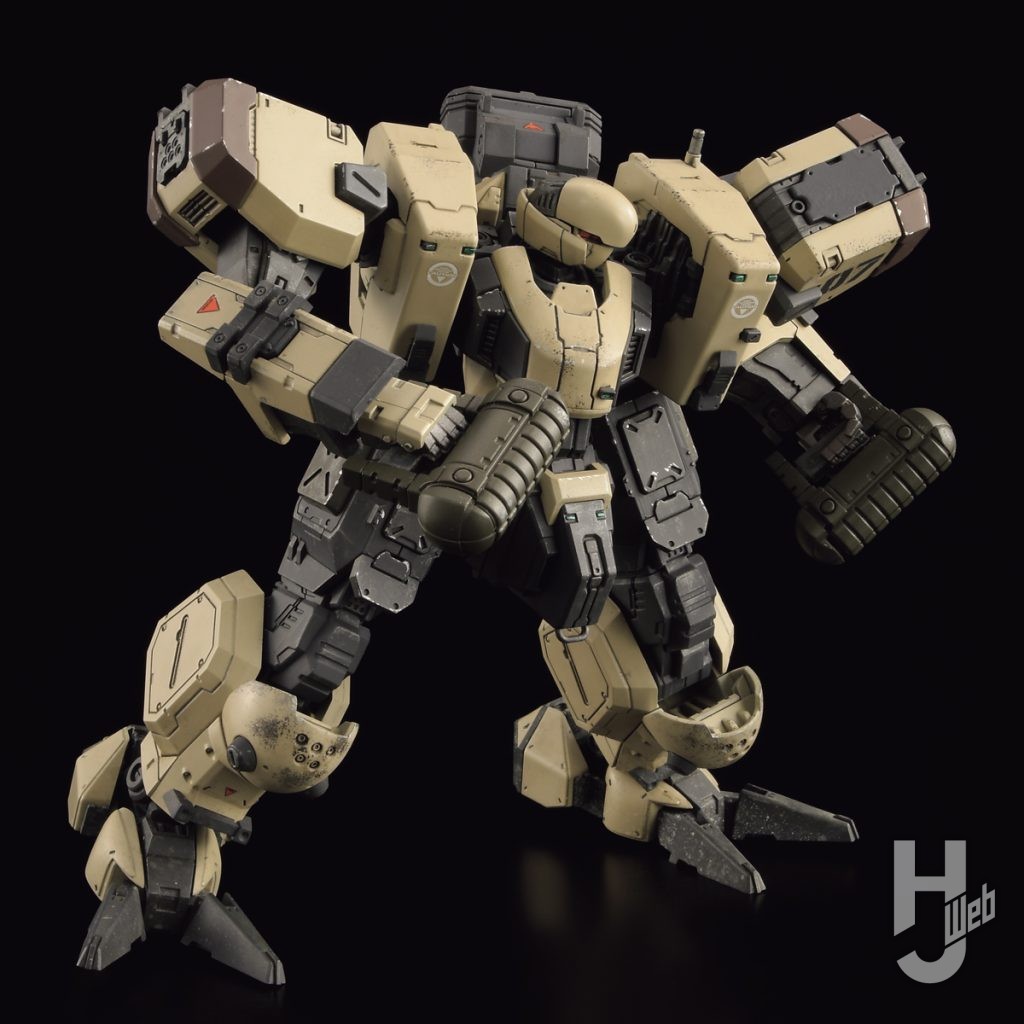 ゼニスVのプラモデルの全体画像その5