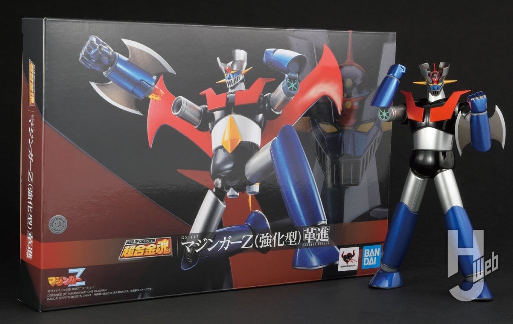 「超合金魂マジンガー強化型革進」パッケージ公開